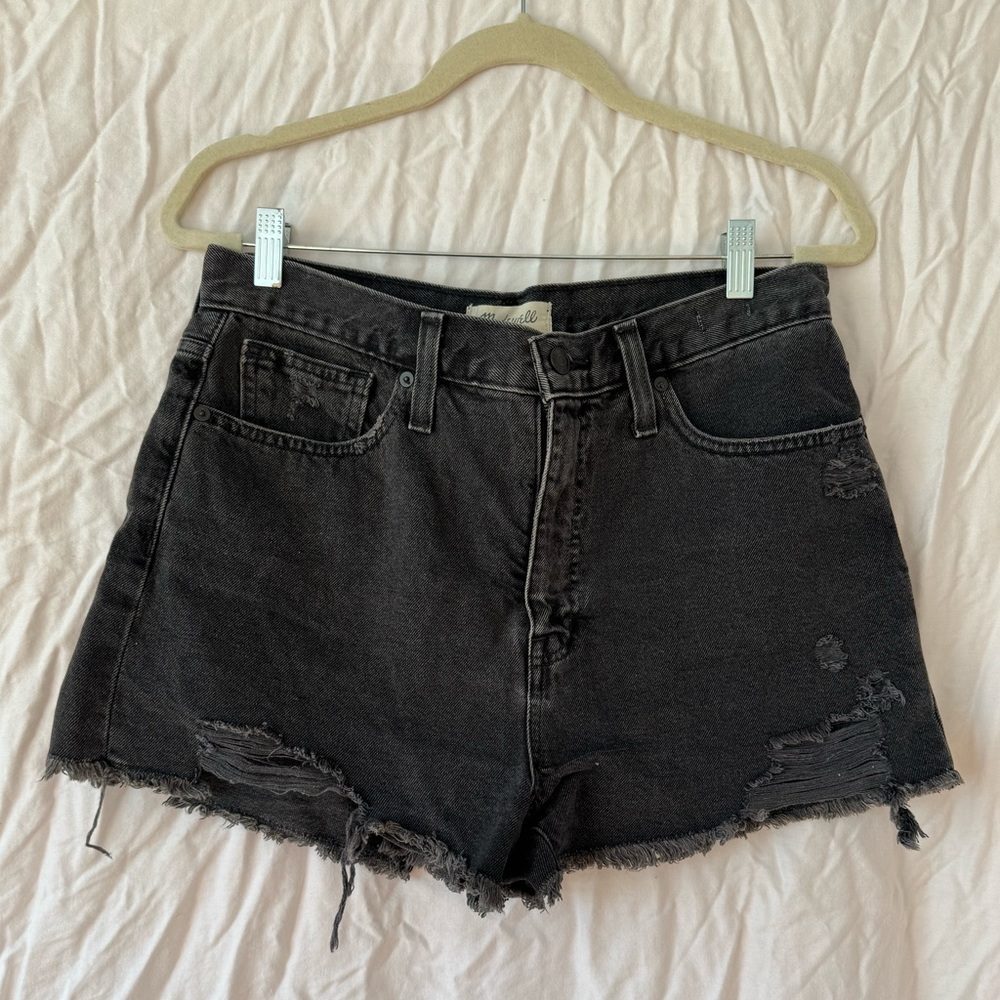 Madewell The Mom Jean shorts